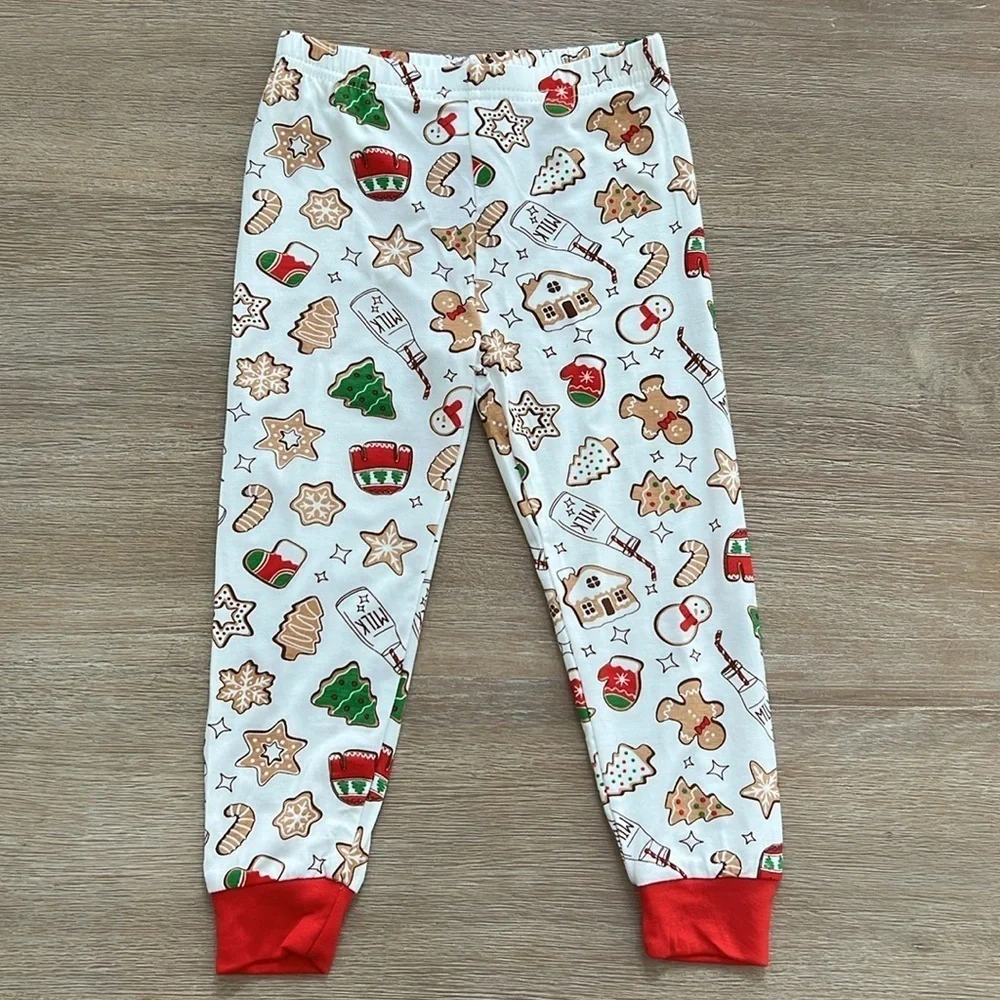 🎄Tres Beau et Belle Toddler Bamboo Christmas Pajama Set 12 months